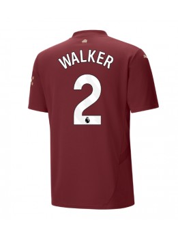 Manchester City Kyle Walker #2 Rezervni Dres 2024-25 Kratak Rukavima